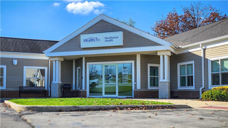 HL_LP_Peds_Exterior_EDIT_3 Exterior photo of HealthLinc La Porte Pediatrics, a trusted pediatric office in La Porte, IN.